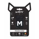 M-Pets Power Chew Kauçuk Köpek Ödül Oyuncağı 6,3x5,8x8,7cm (Siyah) [S]