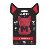 M-Pets Power Chew Kauçuk Köpek Ödül Oyuncağı 7,4x6,7x10,2cm (Kırmızı) [M]