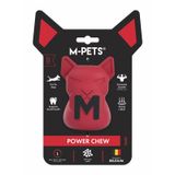 M-Pets Power Chew Kauçuk Köpek Ödül Oyuncağı 8,4x7,6x11,5cm (Kırmızı) [L]