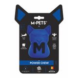 M-Pets Power Chew Kauçuk Köpek Ödül Oyuncağı 8,4x7,6x11,5cm (Mavi) [L]