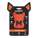 M-Pets Power Chew Kauçuk Köpek Ödül Oyuncağı 8,4x7,6x11,5cm (Turuncu) [L]