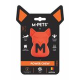 M-Pets Power Chew Kauçuk Köpek Ödül Oyuncağı (Turuncu) [S]