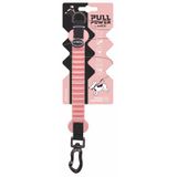 M-Pets Pull Power 25 cm Pembe Köpekler İçin Şok Emici Ara Tasma