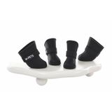 M-Pets Rainy Day Köpek Ayakkabısı 3x4cm (Siyah) [S]