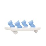 M-Pets Rainy Day Köpek Ayakkabısı Mavi Medium 4,5x3,4 Cm