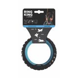 M-Pets Single Ring King Mavi Köpek Oyuncağı