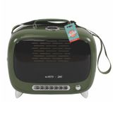 M-Pets Sixties Televizyon Şeklinde Yeşil 44.7x26.6x38.4 cm Kedi Taşıma Çantası