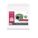 M-PETS SPACE 1 KAPALI KEDİ TUVALETİ GREEN 57X55X44CM