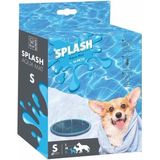 M-Pets Splash Aqua Mat Fiskiyeli Oyun Havuzu 100CM (S) Renkli ve Eğlenceli Su Oyun Alanı - Mavi
