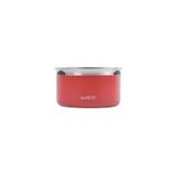 M-Pets Splash Control Kırmızı 3700 ml Köpekler için Çelik Su Kabı