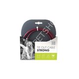 M-PETS STRONG BAHÇE BAĞLAMA HALATI 3MT KIRMIZI