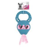 M-Pets Sweety 9x9x18 cm Mavi Köpekler İçin Kauçuk Oyuncak