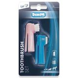 M-Pets Toothbrush Köpekler için Parmak Diş Fırçası 2’li Set