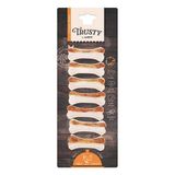 M-Pets Trusty Tavuklu Presli Kemik Köpek Ödülü 7'Li 140 Gr 7,7 Cm