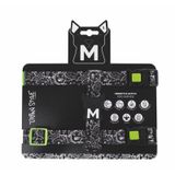 M-Pets Urban Style Active Köpek Göğüs Tasması 49-83cm (Siyah-Beyaz) [L]