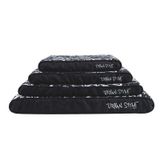 M-Pets Urban Style Contempo Cushion 110x75x12 cm XL Siyah-Beyaz Kedi ve Köpek Yatağı