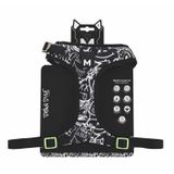M-Pets Urban Style Easy Fit Köpek Göğüs Tasması 46-85cm (Siyah-Beyaz) [L]