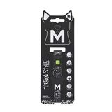 M-Pets Urban Style Freestyle Köpek Boyun Tasması Siyaz Beyaz XSmall 15,2-25,4 Cm