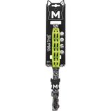 M-Pets Urban Style Freestyle Siyah/Beyaz Şok Emici Gezdirme Tasma (M)