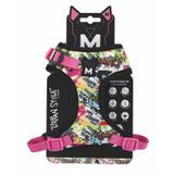 M-Pets Urban Style Graffiti Easy Fit Köpek Göğüs Tasması 21-41cm [XS]