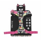 M-Pets Urban Style Graffiti Easy Fit Köpek Göğüs Tasması 38-65cm [M]