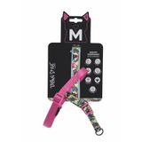 M-Pets Urban Style Graffiti Norwegian Köpek Göğüs Tasması 33-60cm [S]