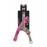 M-Pets Urban Style Graffiti Norwegian Köpek Göğüs Tasması 48-95cm [L]