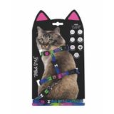 M-Pets Urban Style Lava Kedi Göğüs Tasması Seti 120cm