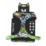 M-Pets Urban Style Multicolor Easy Fit Köpek Göğüs Tasması 28-51cm [S]