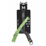 M-Pets Urban Style Norwegian Köpek Göğüs Tasması 48-95cm (Siyah-Beyaz) [L]