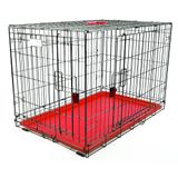 M-Pets Voyager 2 Kapılı 122x76x84 cm XXL Kırmızı Köpek Kafesi