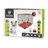 M-Pets Voyager 2 Kapılı Köpek Kafesi Large Kırmızı 91X58x63 Cm