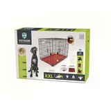 M-Pets Voyager 2 Kapılı Köpek Kafesi Xxlarge Kırmızı 122X76x84 Cm