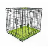 M-PETS VOYAGER KÖPEK KAFESİ 2 KAPILI (L) YEŞİL 91X58X63CM