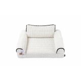 M-Pets Warm Hug 70x53x29 cm M Beyaz Kedi ve Köpekler İçin Koltuk Şeklinde Yatak