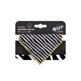 M-Pets Wild Safari Bandana 21-26 cm Siyah-Beyaz XS Köpek Boyun Tasması