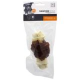 M-Pets Wrapped Ağız Bakımı İçin Düğümlü Ördek Etli 97 gr Köpek Kemiği