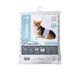 M-Pets Yıkanabilir 40.6-50.8 cm L Erkek Köpekler İçin Külot Bez