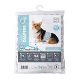 M-Pets Yıkanabilir 40.6-50.8 cm L Erkek Köpekler İçin Külot Bez