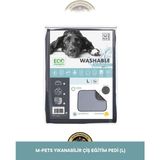 M-Pets Yıkanabilir Çiş Eğitim Pedi Large - Kedi ve Köpek Pedi - 001-Beyaz