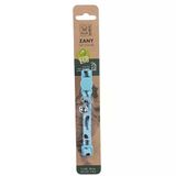 M-Pets Zany Mavi Lacivert 20-30 cm Zilli Kedi Boyun Tasması
