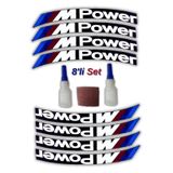 M Power Otomobil Motosiklet 3d Lastik Jant Yazısı Arma Sticker