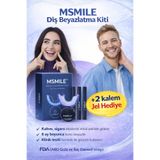 M SMİLE UV STERILIZASYON KUTULU DİŞ BEYAZLATMA KiTi 32 Led ışıklı (2 Kalem Jel Hediyeli)