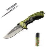 M-Tech 4-12-1 Haki 21 cm Kurtarma Çakı Seti