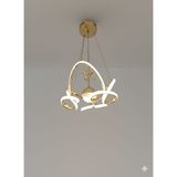 M.tek Top Helezon LED Avize - Gold