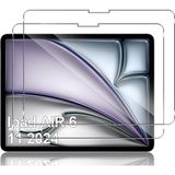 M.TK Moveteck Apple Ipad Air 6. Nesil 11 Inç 2024 Uyumlu Ekran Koruyucu Şeffaf Cam Nano Esnek Kırılmaz Ekran Camı A2899 - İpad Air 6 11'' 2024