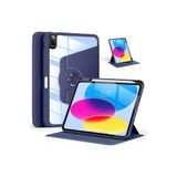 M.TK moveteck Apple Ipad Pro 11 1. Ve 2. Nesil Kılıf Katlanabilir Kalemlikli Ayarlanır Stand Uyku Modlu, lacivert, Tek Ebat, starling34