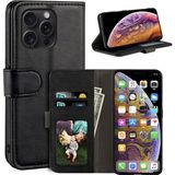 M.TK Moveteck Apple iPhone 13 Pro Kılıf Tam Kaplar Deri Dokulu - Siyah