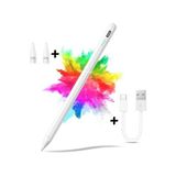 m.tk moveteck Dokunmatik Kalem, Tüm Cihazlara Uyumlu, Tablet Telefon iPad Yazı Çizim Kalemi, iOS Android Windows, Beyaz