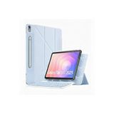m.tk moveteck Galaxy Tab S11 11 inç Tablet Kılıfı Klavyeli Mıknatıslı Ön Kapak, Mavi